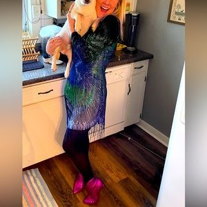 Vintage beaded dress